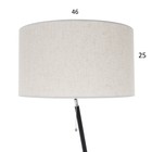 Торшер 19072/1 E27 40 Вт черный 45×40×170 см - фото 3778895