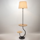 Торшер 19073/1 E27 40 Вт черный 40×26×170 см - фото 42250780