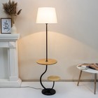 Торшер 19073/1 E27 40 Вт черный 40×26×170 см - фото 42250789