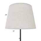 Торшер 19073/1 E27 40 Вт черный 40×26×170 см - фото 42250785