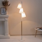 Торшер 19078/3 E27 40Вт белый 40х25х165 см - фото 808891210