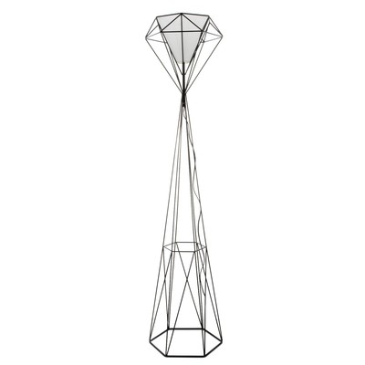 Торшер 19081/1 E27 40 Вт черный 35×35×175 см