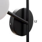 Бра 2291/2L LED 30Вт 3000-6000К черно-золотой 45.5х27х6 см - Фото 7