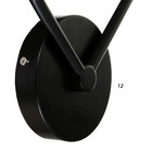 Бра 2292/2 LED 30Вт 3000-6000К черно-золотой 34х33х20,5 см - фото 21587797