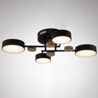Люстра с ПДУ 2297/4BK LED 96Вт 3000-6000К черный 63х46х14 см BayerLux - Фото 2