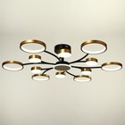 Люстра с ПДУ 2299/13GD LED 256Вт 3000-6000К золото 106х106х18 см BayerLux - Фото 2