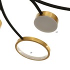 Люстра с ПДУ 2299/13GD LED 256Вт 3000-6000К золото 106х106х18 см BayerLux - Фото 8