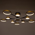 Люстра с ПДУ 2299/11GD LED 216Вт 3000-6000К золото 97х97х18 см - Фото 3