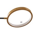 Люстра с ПДУ 2300/7GD LED 150Вт 3000-6000К золото 75х75х9 см BayerLux 7153696 - фото 14041339