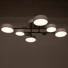 Люстра с ПДУ 2296/6WT LED 144Вт 3000-6000К белый 80х59х14 см BayerLux 7153701