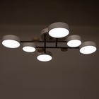 Люстра с ПДУ 2296/6WT LED 144Вт 3000-6000К белый 80х59х14 см BayerLux 7153701