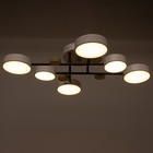 Люстра с ПДУ 2296/6WT LED 144Вт 3000-6000К белый 80х59х14 см BayerLux 7153701