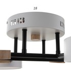 Люстра с ПДУ 2296/6WT LED 144Вт 3000-6000К белый 80х59х14 см BayerLux 7153701