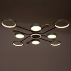Люстра с ПДУ 2298/9GN LED 204Вт 3000-6000К зеленый 120х120х15 см BayerLux - Фото 5