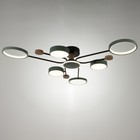 Люстра с ПДУ 2298/7GN LED 156Вт 3000-6000К зеленый 105х99х15 см BayerLux - Фото 2