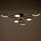 Люстра с ПДУ 2298/7GN LED 156Вт 3000-6000К зеленый 105х99х15 см BayerLux - Фото 5