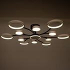 Люстра с ПДУ 2299/13WT LED 256Вт 3000-6000К белый 106х106х18 см BayerLux 7153716 - фото 14041435