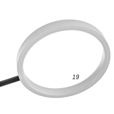Люстра с ПДУ 2299/13WT LED 256 Вт 3000-6000К белый 106×106×18 см BayerLux