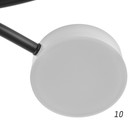 Люстра с ПДУ 2299/13WT LED 256Вт 3000-6000К белый 106х106х18 см BayerLux 7153716 - фото 14041440