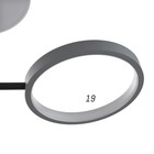 Люстра с ПДУ 2299/13GR LED 256Вт 3000-6000К серый 106х106х18 см BayerLux - Фото 7