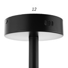 Люстра с ПДУ 2299/11BK LED 216 Вт 3000-6000К черный 97×97×18 см BayerLux - фото 3779490