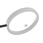 Люстра с ПДУ 2299/11WT LED 216Вт 3000-6000К белый 97х97х18 см BayerLux - Фото 7