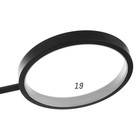 Люстра с ПДУ 2299/9BK LED 176Вт 3000-6000К черный 88х88х18 см BayerLux - фото 24578985