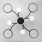 Люстра с ПДУ 2299/9BK LED 176Вт 3000-6000К черный 88х88х18 см BayerLux - фото 24578987