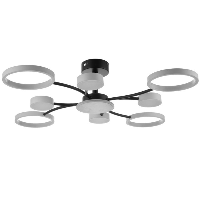Люстра с ПДУ 2299/9WT LED 176Вт 3000-6000К белый 88х88х18 см - Фото 1