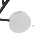 Люстра с ПДУ 2300/9WT LED 190 Вт 3000-6000К белый 85×85×9 см BayerLux - Фото 8