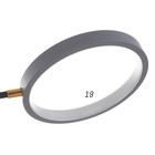 Люстра с ПДУ 2300/9GR LED 190Вт 3000-6000К серый 85х85х9 см BayerLux - Фото 7