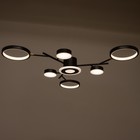 Люстра с ПДУ 2300/7BK LED 150Вт 3000-6000К черный 75х75х9 см BayerLux 7153730 - фото 13310768 Люстра с ПДУ 2300/7BK LED 150Вт 3000-6000К черный 75х75х9 см BayerLux 7153730 - фото 13310768