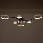 Люстра с ПДУ 2300/7WT LED 150 Вт 3000-6000К белый 75×75×9 см BayerLux - фото 42999383