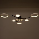 Люстра с ПДУ 2300/7WT LED 150 Вт 3000-6000К белый 75×75×9 см BayerLux - фото 42999385