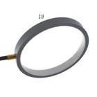 Люстра с ПДУ 2300/7GR LED 150 Вт 3000-6000К серый 75×75×9 см BayerLux - Фото 7