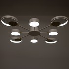 Люстра с ПДУ 2301/8WT LED 160Вт 3000-6000К белый 93х93х8 см BayerLux 7153734 - фото 14041590