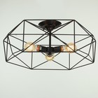 Светильник 2463/3E27 40 Вт черный 58×58×22 см BayerLux - фото 27374883