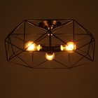 Светильник 2463/3E27 40 Вт черный 58×58×22 см BayerLux - фото 27374884