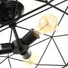 Светильник 2463/3E27 40 Вт черный 58×58×22 см BayerLux - фото 27374887