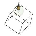 Светильник BayerLux 2467/1BK E27 40 Вт черный 25×25×25-125 см - фото 3779727