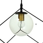 Светильник BayerLux 2467/1BK E27 40 Вт черный 25×25×25-125 см - фото 3779728