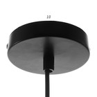 Светильник BayerLux 2258/1 E27 40 Вт бронза 18×18×14-114 см - фото 3779785