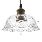 Светильник BayerLux 2258/1 E27 40 Вт бронза 18×18×14-114 см - фото 3779786