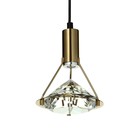 Светильник BayerLux 2265/1 LED 5Вт золото 13х13х19-119 см 7363929 - фото 14041687
