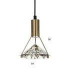 Светильник BayerLux 2265/1 LED 5Вт золото 13х13х19-119 см 7363929 - фото 14041690