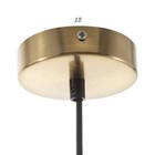 Светильник BayerLux 2268/1 LED 12Вт золото 34х34х20,5-120,5 см - фото 21587977