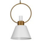 Светильник BayerLux 2280/1WT E27 40Вт белый 22х22х38-138 см 7363941