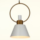 Светильник BayerLux 2280/1WT E27 40Вт белый 22х22х38-138 см 7363941