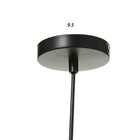 Светильник BayerLux 2286/1 E27 40 Вт черно-золотой 6×6×18-118 см - фото 44363321