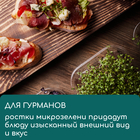 Коврик джутовый для выращивания микрозелени, 10×15 см, толщина 1 см, набор 5 шт. - Фото 6